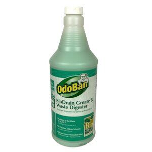 OdoBan BioDrain Grease and Waste Digester Professional Series 1 Quart Bottle